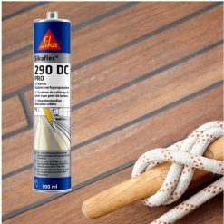 Best Pirce ⌛ Sikaflex Sika 290DC PRO Marine Decking Caulk Sealant 300ml - BLACK ⭐