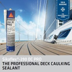 Best Pirce ⌛ Sikaflex Sika 290DC PRO Marine Decking Caulk Sealant 300ml - BLACK ⭐ -West System Shop unnamed file 1090