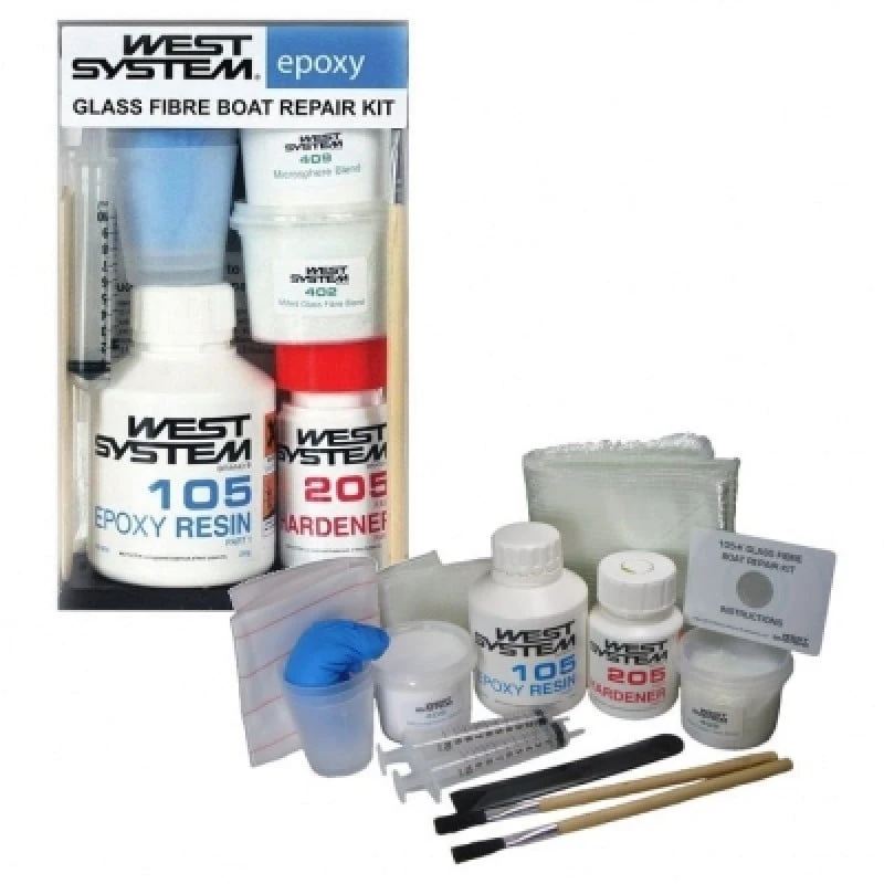 Best Pirce 😍 West System 105-K Epoxy Glass Fibre Boat Repair Kit 🛒 1 Best Pirce 😍 West System 105-K Epoxy Glass Fibre Boat Repair Kit 🛒