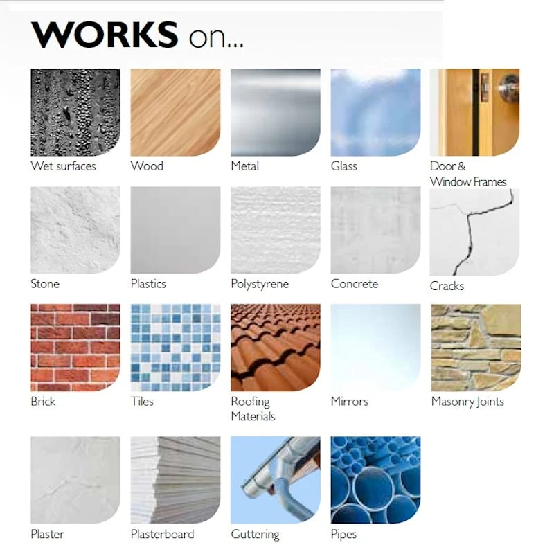 Best Pirce ✔️ Geocel The Works Pro Sealant Adhesive White Oak Grey Clear Brown Black Beige ⭐ 4 Best Pirce ✔️ Geocel The Works Pro Sealant Adhesive White Oak Grey Clear Brown Black Beige ⭐ - Image 4