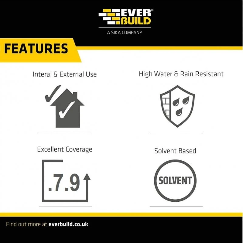 Hot Sale ✔️ Everbuild 904 Roof Felt & Chipping Adhesive 2.5 Litres - 90402 🥰 4 Hot Sale ✔️ Everbuild 904 Roof Felt & Chipping Adhesive 2.5 Litres - 90402 🥰 - Image 4