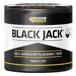 Cheapest ???? Everbuild Black Jack DIY 3m Flashing Tape 100mm FLDIY100 ⭐