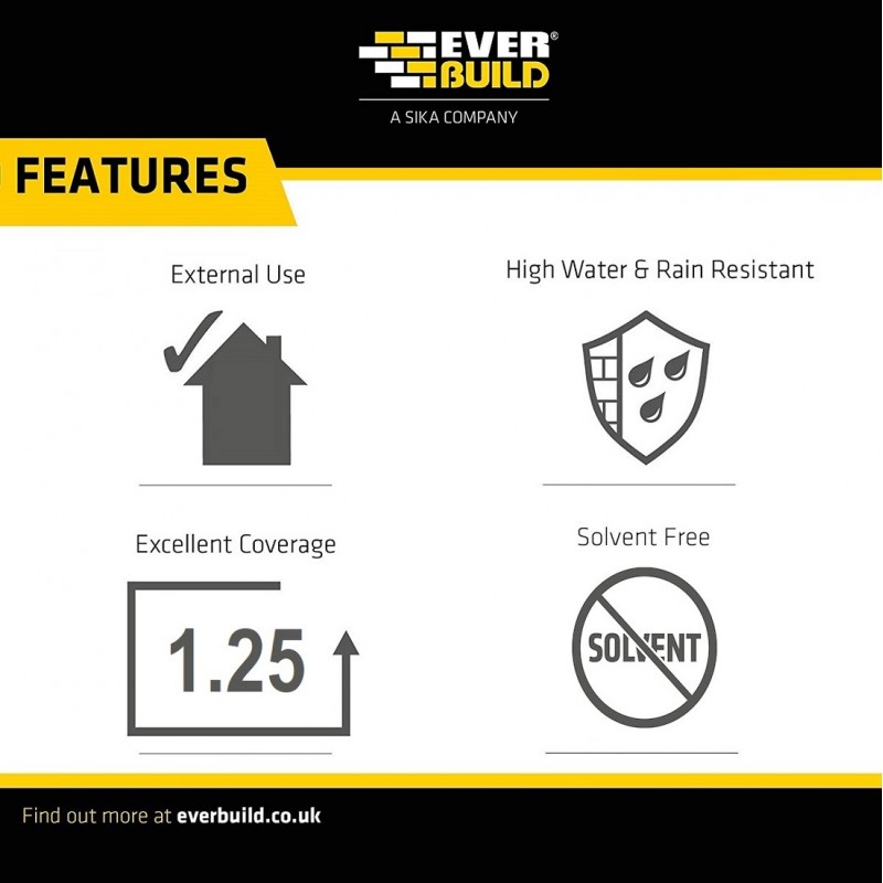 Everbuild 906 Black Jack Bitumen Roofing Emulsion Coating 5 Litre - 90605 Budget ???? Everbuild 906 Black Jack Bitumen Roofing Emulsion ???? Coating 5 Litre - 90605 ???? -West System Shop unnamed file 336