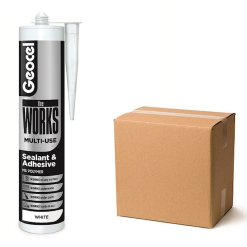 Best Pirce ???? Geocel The Works Pro Coloured Wet Or Dry Sealant Adhesive Box Of 6 ????