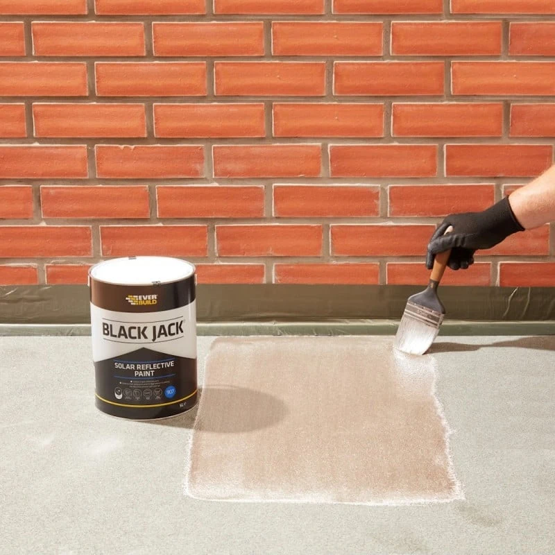 Cheap ✔️ Everbuild 907 Black Jack Solar Reflective Roof Paint 🧥 Coating 5 Litre - 90705 🔔 4 Cheap ✔️ Everbuild 907 Black Jack Solar Reflective Roof Paint 🧥 Coating 5 Litre - 90705 🔔 - Image 4