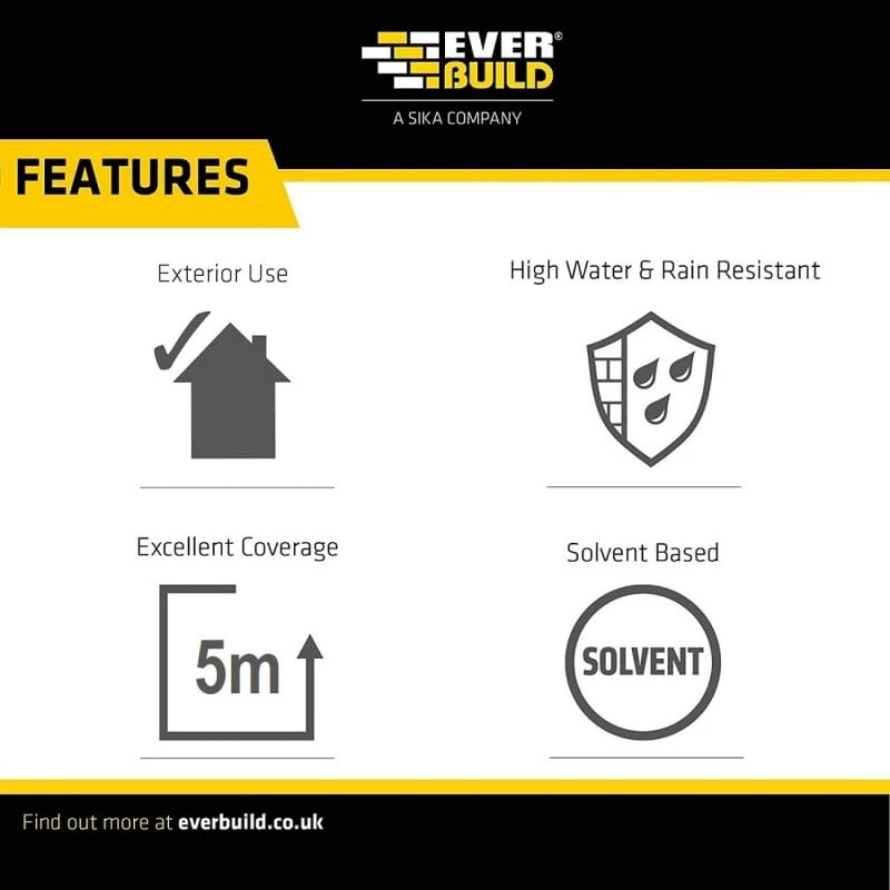 Buy ❤️ Everbuild 907 Solar Reflective Roof Paint 🧥 Coating 25 Litre - 90725 😍 4 Buy ❤️ Everbuild 907 Solar Reflective Roof Paint 🧥 Coating 25 Litre - 90725 😍 - Image 4