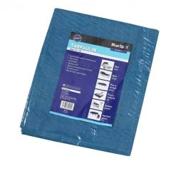 New ⭐ Blue Spot Tools Tarpaulin Light Weight 2.7m X 1.8m 45922 Bluespot 🔔