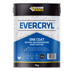 Best Sale ???? Everbuild Evercryl Fibre Reinforced Roof Repair Compound 1Kg Clear Or Grey ????