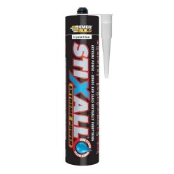 Wholesale ???? Everbuild Stixall Crystal Clear Wet & Dry Adhesive Sealant C3 STIXCLEAR ????
