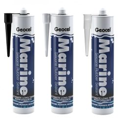 New ???? Geocel Marine Silicone Sealant 310ml Clear Black White Box Of 12 ???? -West System Shop unnamed file 802