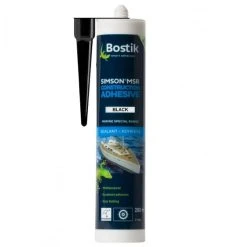 Brand new ❤️ Bostik Simson MSR Marine Construction Adhesive Sealant Black 🔔