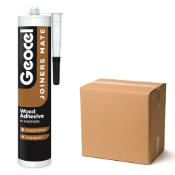 Discount ⌛ Geocel Joiners Mate 5 Min Clear Polyurethane Wood Adhesive 310ml Box Of 12 ????